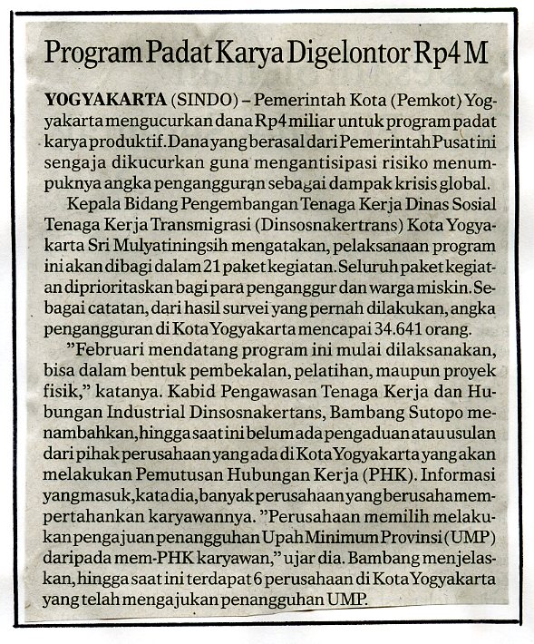 Kliping jogja terbaru